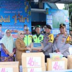 Operasi Ketupat Krakatau 2026, Kapolres Dampingi Bupati Way Kanan Tinjau Pos Pam Lebaran