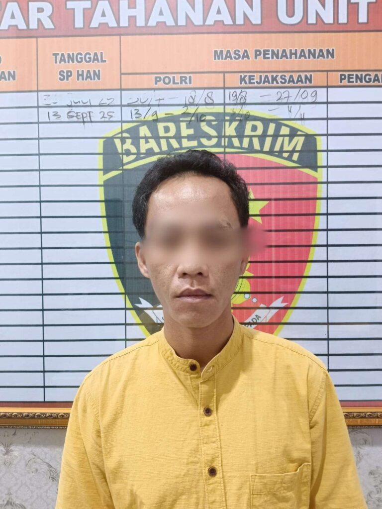 Cinta Bertepuk Sebelah Tangan, Pria di Way Kanan Nyaris Bakar Rumah Warga Sebelum Ditangkap Polisi