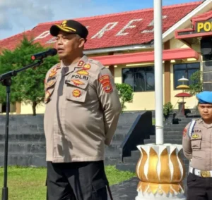 Tingkatkan Kesiapsiagaan, Polres Way Kanan Gelar Simulasi Sispam Mako Melibatkan Ormas dan Sabuk Kamtibmas