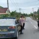Perkuat Sinergi, Polsek Way Tuba Gelar Patroli Dialogis dan Sosialisasi Sabuk Kamtibmas