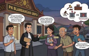 Belum Dieksekusi ke Lapas, Status Penahanan Terpidana Penganiayaan Anggota Satpol PP Way Kanan Dipertanyakan