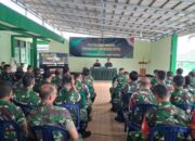 Tingkatkan Kesadaran Hukum Prajurit, Kodim 0427/Way Kanan Gelar Penyuluhan Hukum