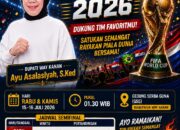 Sambut Semifinal Piala Dunia 2026, Pemkab Way Kanan Gelar Nonton Bareng di GSG