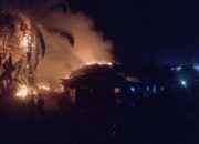 Kemarau Panjang Picu Kebakaran di Way Kanan, Rumah Warga Hangus Dilalap Api
