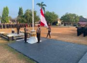 Polres Way Kanan Gelar Upacara Peringatan HUT Ke-81 Kemerdekaan RI
