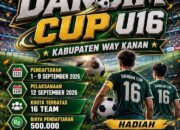 Turnamen Sepak Bola Dandim Cup U-16 Kabupaten Way Kanan Segera Digelar, Perebutkan Total Hadiah Jutaan Rupiah