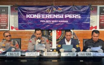 Polres Way Kanan Ungkap Kasus Begal Lintas Kecamatan dan Penimbunan 1,5 Ton Bio Solar